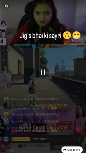 jig's_prime_15 on Instagram: "Bhai kya hi reaction aaya hai 🫣🙃"