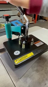 Sometimes a screw is loose that can creat this problem, Our video below will show you how to fix this. | Fancierstudio Power Heat Press