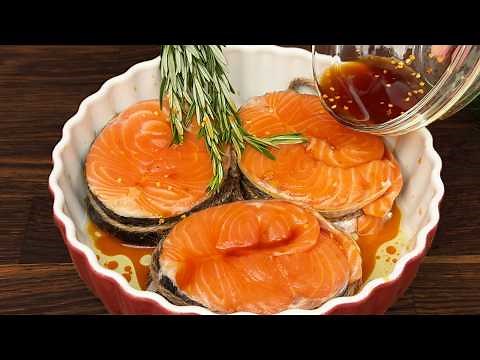 The secret to a low-calorie, restaurant-quality salmon steak – simply prepared in the oven?