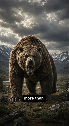 Arctotherium: The Largest Bear To Ever Live 🐻