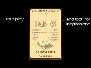 Let's Play ZX81 1K Games - 10 Games (1981)