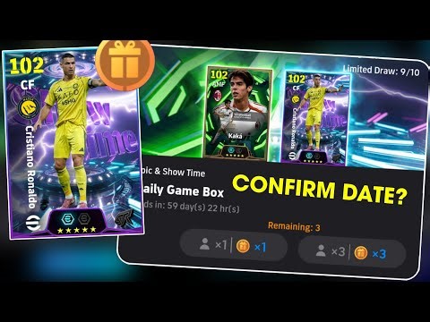 OMG 😱 Daily Game Box Epic Update Date !eFootball 2026 Mobile