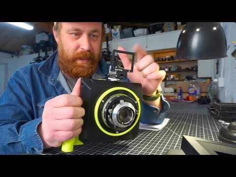 CAMERADACTYL REX; Lomograflok Back and Focusing Screens and Self Developing 4x5 Back Update