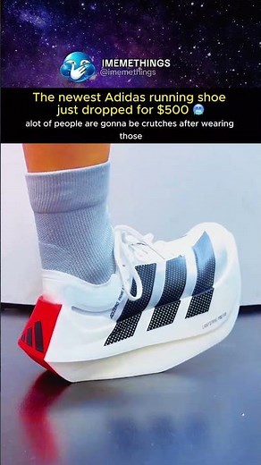 The newest Adidas running shoe just dropped for $500