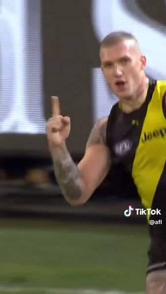 Dustin Martin's Memorable Dusty Appearance