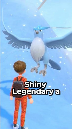 SHINY Articuno Pokemon Scarlet and Violet #pokemon #pokémon