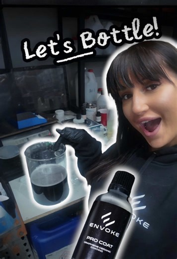 Bottling Envoke Pro Coat: Quality Car Care in Australia