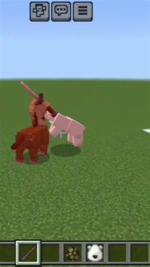 Polar Bear VS Centaur MOD #minecraft #minecraftshorts #shorts