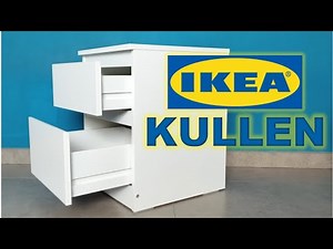 How to assemble the Kullen Ikea chest of drawers #ikea #furniture #kullen | Ikea Kullen nightstand