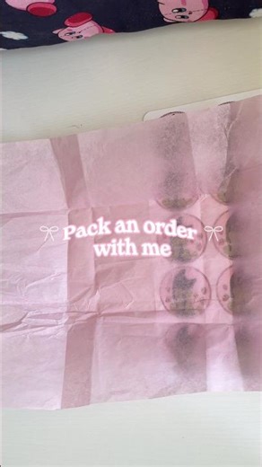 Pack a sticker order with me! ✨ #stickershop #artprocess