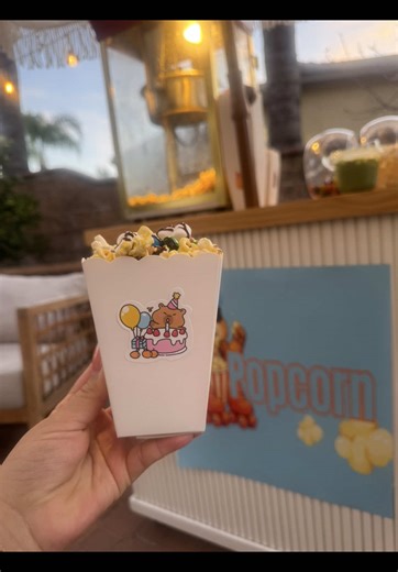 Setting Up a Popcorn Bar While Pregnant