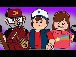 Custom Lego Gravity Falls Minifigures