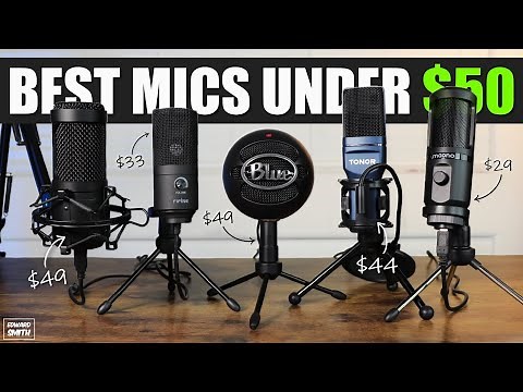 Best Microphones For Singing/ Streaming Under $50 On Amazon!! | Best Microphones Under $50!!
