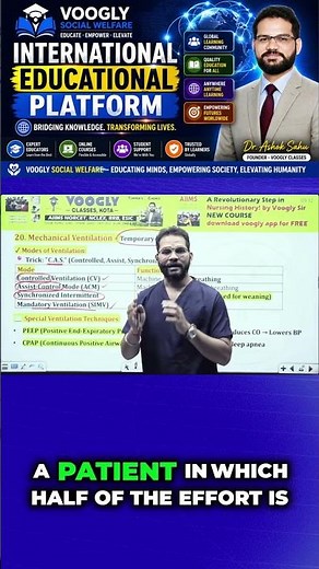 Mastering ventilator modes: CV vs AC vs SIMV explained in under a minute.