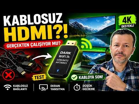 Dark WiFi Image Transmitter Review (DK-HD-WHDG103K) 🔥 Does Wireless HDMI Really Work?