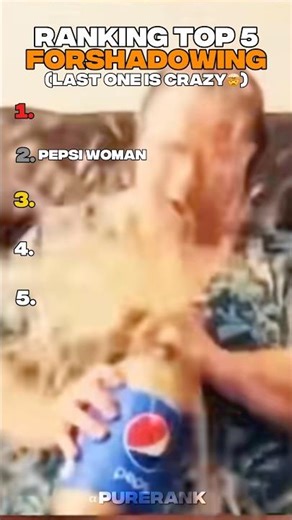 Ranking the funniest forshadowing #shorts