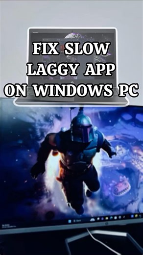 Fix slow and laggy app on windows pc 💻👨‍💻. #pctips #windows11 #computertechnic #computer #tech
