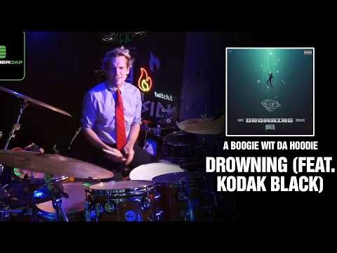 A Boogie Wit da Hoodie - Drowning (feat. Kodak Black) | Drum Cover