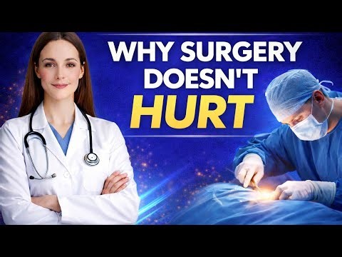 Why Surgery Doesn’t Hurt: The Science of Anesthesia — Explained Simply
