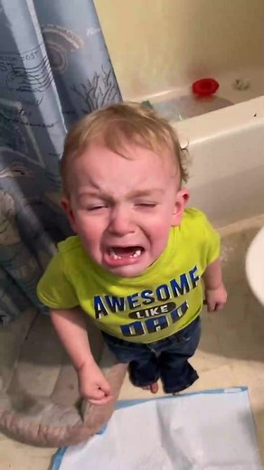 Uh oh... #fyp #foryoupage #kidsoftiktok #kids #parents #parentsoftiktok #funnyvideos #toys #uhoh Credit: @michaelarailey