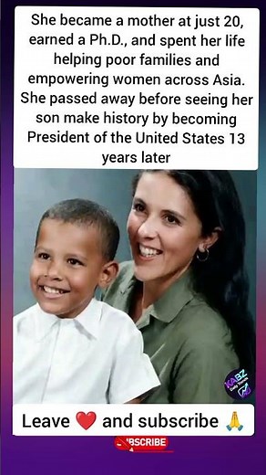 The Incredible Story of Barack Obama's Mother – A True Inspiration #viral #inspiring#love#truestory
