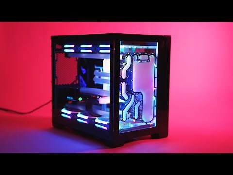 Lian Li 011D Mini Front Distroplate Time Lapse Watercooling Build