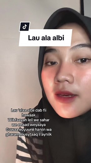 Lau Ala Albi: Lirik dan Voice Effects