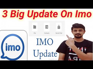 3 New Big Update On IMO | IMO Secret Chatting Available | IMO Latest Version | IMO New Features