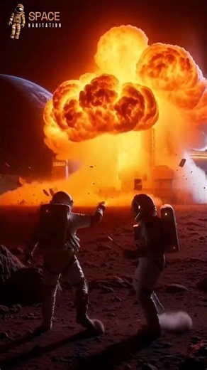 One explosion… and the entire Moon colony goes dark.