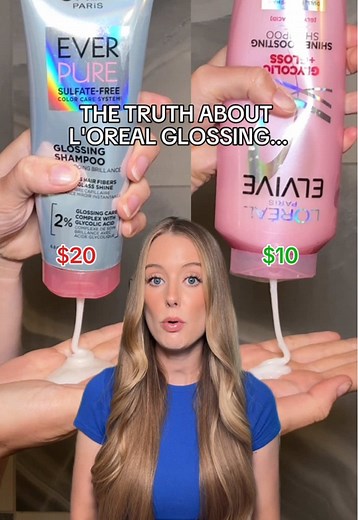 L'Oreal Ever Pure vs Elvive Glycolic Gloss Review