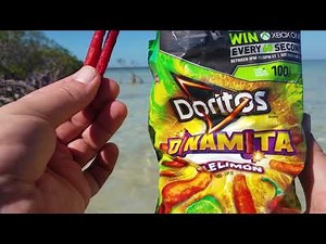 Doritos Dinamita Chili Limon Review- Hot, Good, Basically like Takis Fuego