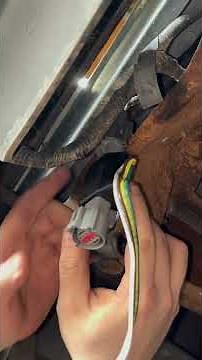 Ford ranger(86-92) 4 pin trailer harness install.