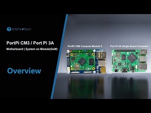 PortPi CM3 System on Module & PortPi 3A Single-Board Computer | Portworld