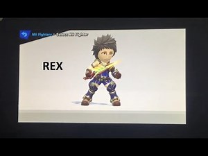Rex Mii Fighter Creation Guide