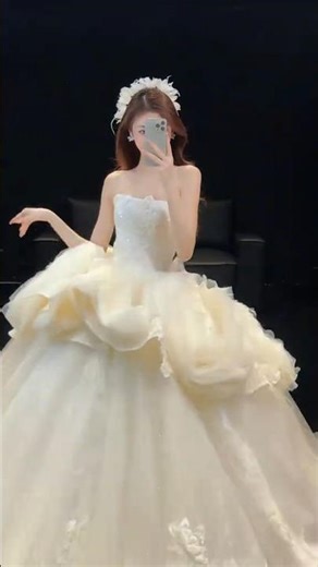 Elegant Princess Bridal Gown | Stunning Wedding Dress Try-On