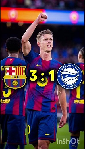 Barcelona 3 - 1 Alaves 🔥😍 #barcelona #fcbarcelona #shorts