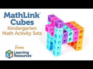 MathLink® Cubes Kindergarten Math Activity Sets