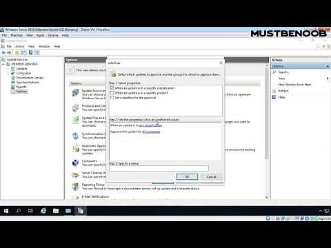 LAB GUIDE:66 Configure Automatic Update Approval in WSUS