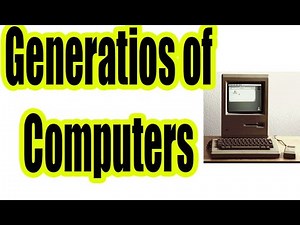Generations Of Computers And Their Features | CHNM Malayalam Tutorial