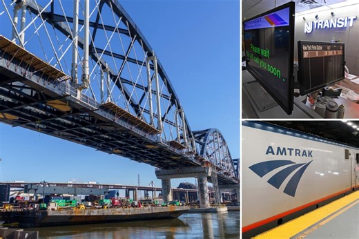 NJ Transit, Amtrak rail riders face month of commuting hell over bridge project