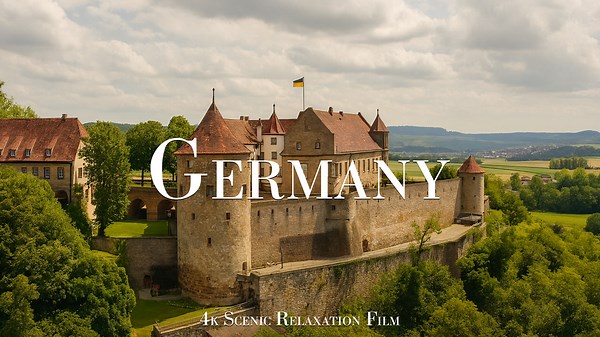 Germany, Seen Differently – Castles and Cities from the Sky in 4K