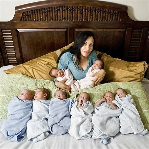 9.6K views · 26 reactions | What do the world's first octuplets look like now?樂It is hard to believe how time flies! ️珞 Amazing to see how they've grown and thrived!Check out the comment box below to see the shots of their large family⬇️⬇️ | Fun Day | Facebook
