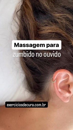 MASSAGEM PARA ZUMBIDO👂🏼 🎯 localize o ponto posterior ao lóbulo da orelha, na depressão entre o processo mastóide e o ângulo mandibular 👆🏼 massageie o ponto por 1 min ambos os lados 🌀 faça movimentos circulares no sentido horário ou uma pressão pontual Fez a massagem? Use a pastilha stiper com óleo essencial de Junipero, vai te ajudar muito. Me chame inbox que te oriento. #relax #massage #zumbido | O segredo da autocura