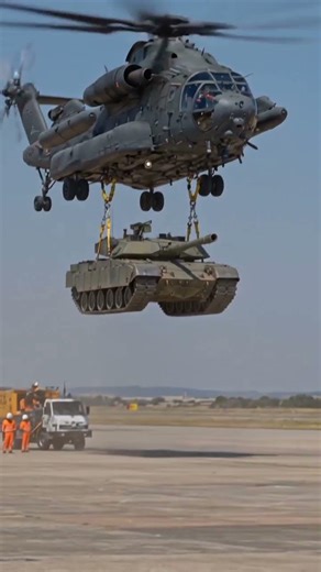 Massive Tank Helicopter 🚁💥 The Ultimate War Machine!