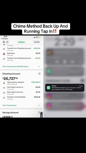 CHIMEGLITCH METHOD TUTORIAL 2025 #cashapp #moneytips #viralvideo#fyp #emoney #erich #moneyglitch #fyp