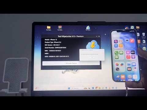 New iOS 26.3.1 iCloud Activation Bypass Using Tool-WipeLocker A12+🥇 iPhone 12 Remove iCloud Lock