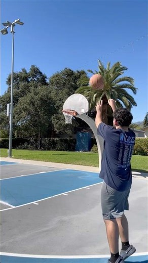 How To Make NBA Three Pointer Shot in Mini 6ft Basketball Court! #shorts #basketball #stephencurry