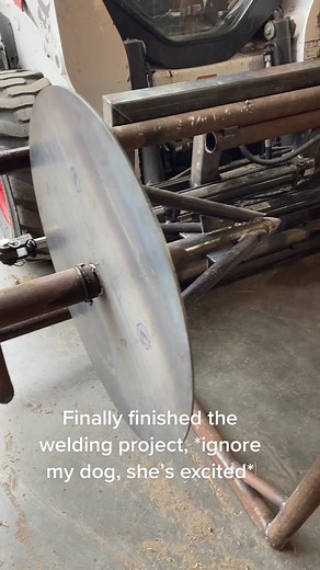 Hydraulic Wire Winder Project by Billy Rawson at Sonne Farms