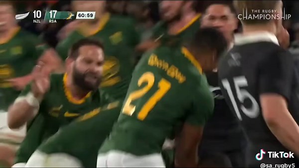 South Africa vs New Zealand Rugby Highlights