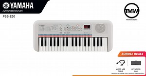 Yamaha Remie PSS-E30 37-Key Mini Electronic Keyboard | TMW